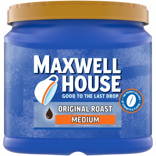 Maxwell House The Original Roast Medium Roast Ground Coffee Perspective: front