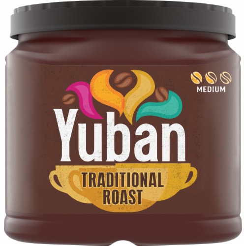 Yuban Traditional Roast Medium Roast Ground Coffee Perspective: front