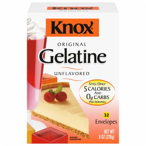 Knox Original Unflavored Gelatin Perspective: front