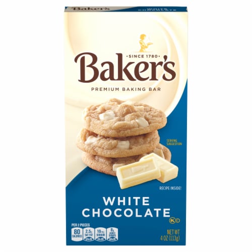 Baker's White Chocolate Premium Baking Bar Perspective: front