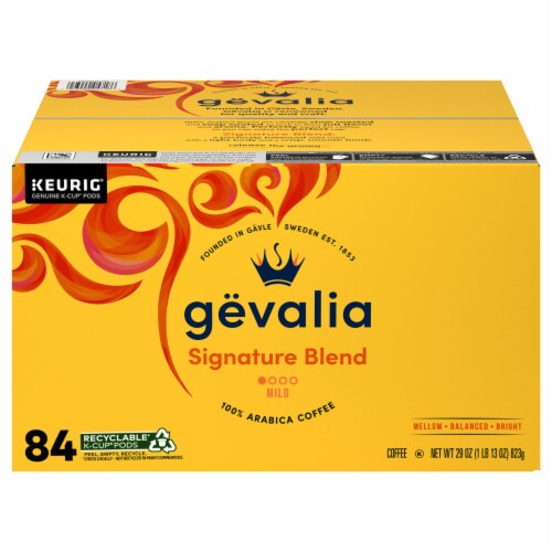 Gevalia Signature Blend Mild Roast K-Cup Coffee Pods Perspective: front