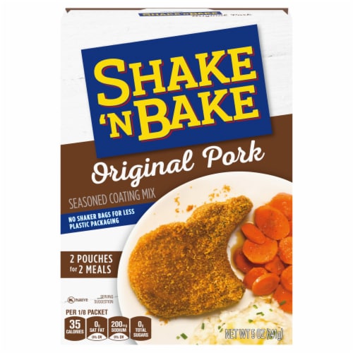 Shake 'N Bake Original Pork Seasoned Coating Mix Perspective: front