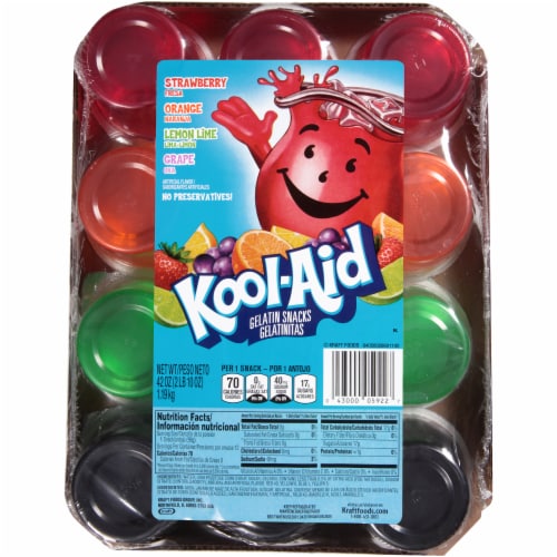 Kool-Aid Gelatin Snack Cups Variety Pack - Shop Pudding & Gelatin at H-E-B