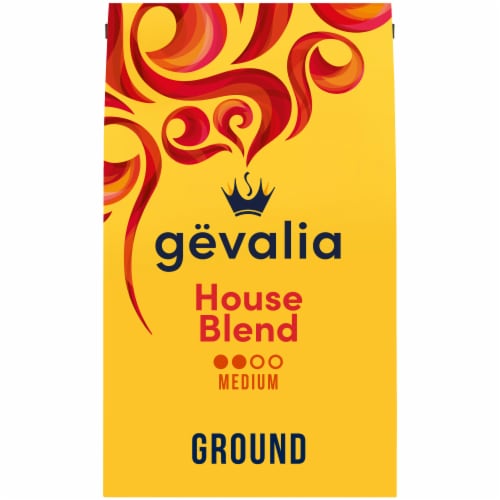 Gevalia House Blend Medium Roast Ground Coffee Perspective: front