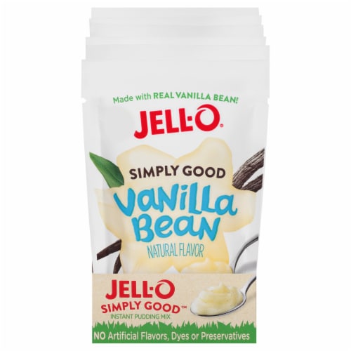 Jell-O® Simply Good Vanilla Pudding Perspective: front