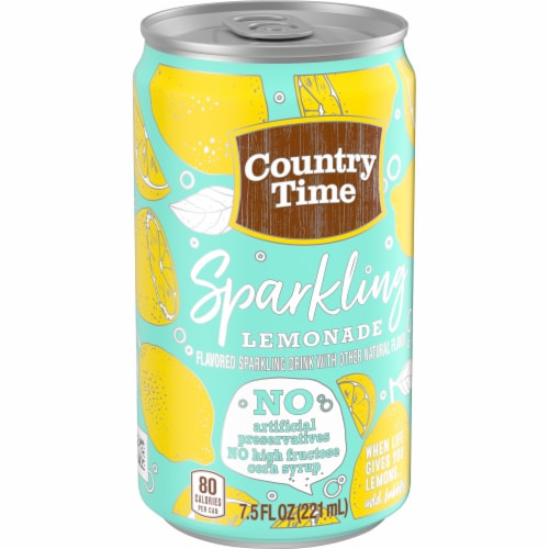Country Time Sparkling Lemonade Perspective: front