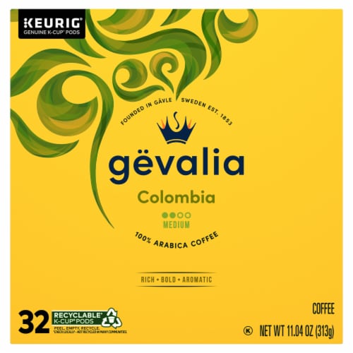 Gevalia Colombia Medium Roast K-Cup® Coffee Pods Perspective: front