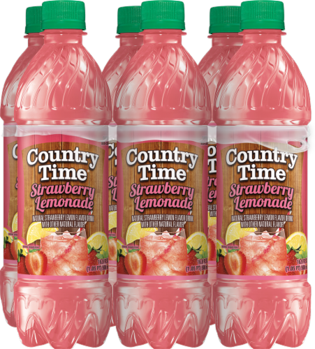 Minute Maid® Pink Lemonade Fruit Drink Bottles, 6 pk / 12 fl oz - Kroger