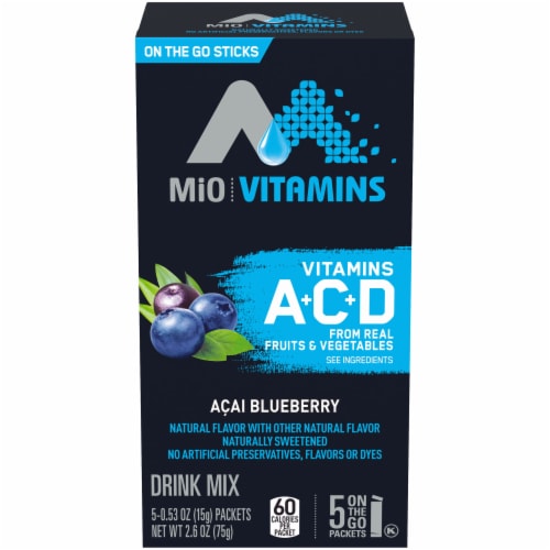 Mio On-The-Go Powdered Drink Mix Perspective: front