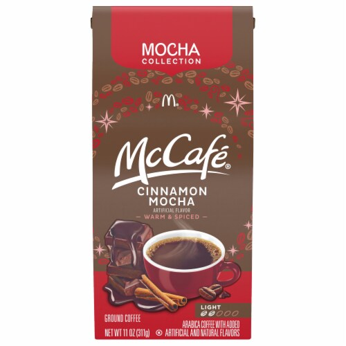 McCafe® Cinnamon Mocha Light Roast Ground Coffee Perspective: front