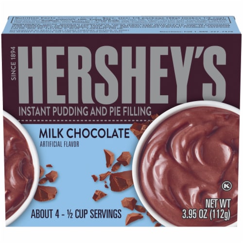 HERSHEY'S Milk Chocolate Instant Pudding and Pie Filling Perspective: front