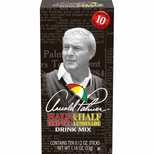ARIZONA Arnold Palmer Half & Half Iced Tea Lemonade Naturally Flavored Powdered Drink Mix Perspective: front