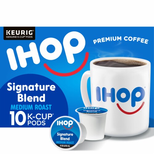 IHOP Signature Blend Medium Roast Coffee Pods Perspective: front