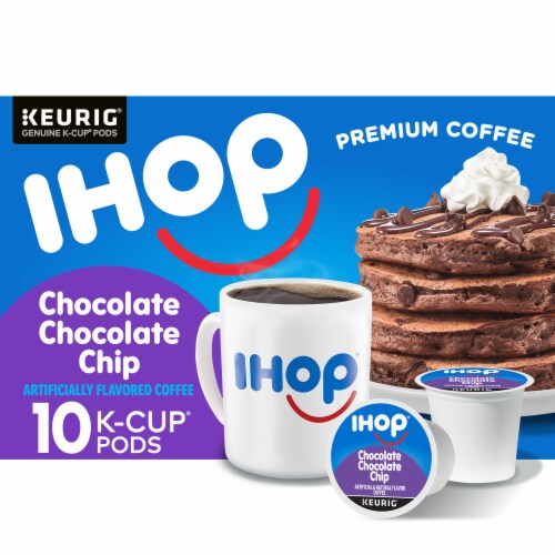 IHOP Chocolate Chocolate Chip Coffee Pods Perspective: front