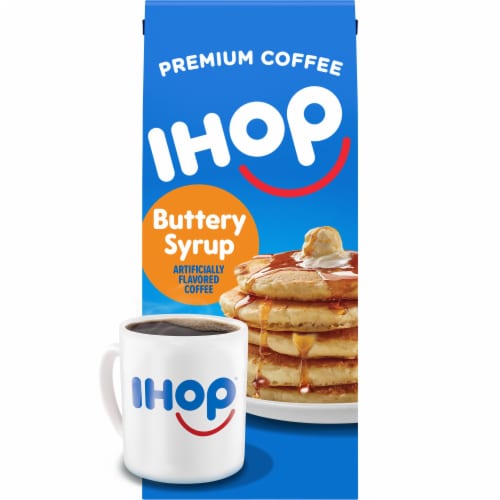IHOP Buttery Syrup Ground Coffee Perspective: front