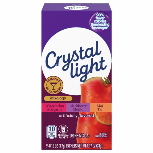 Crystal Light Liquid Concentrate Drink Mix Perspective: front