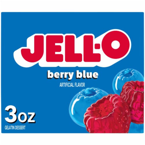 Jell-O Berry Blue Gelatin Dessert Mix