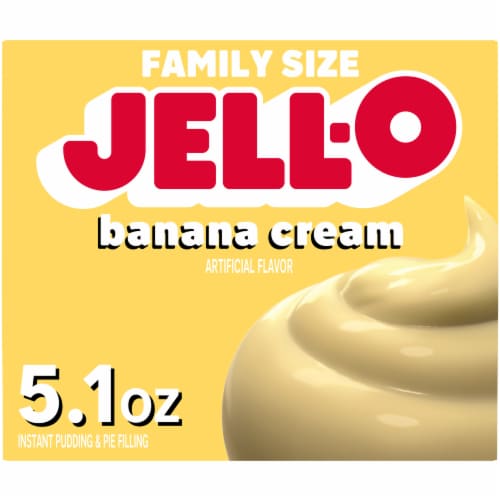 Jell O Banana Cream Instant Pudding And Pie Filling Mix 51 Oz Kroger