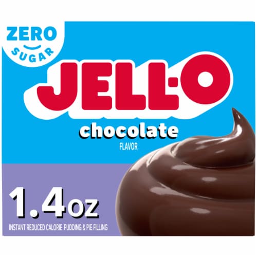 Jell-O® Sugar Free Chocolate Instant Pudding and Pie Filling Perspective: front