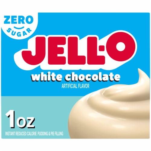 Jell-O® Sugar Free White Chocolate Instant Pudding & Pie Filling Perspective: front