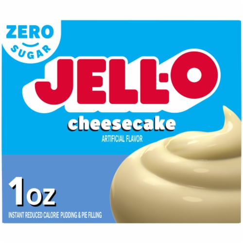 Jell-O Zero Sugar Cheesecake Flavor Instant Pudding & Pie Filling