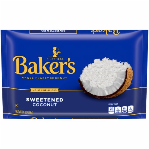 Baker's Sweetened Angel Flake Coconut Perspective: front