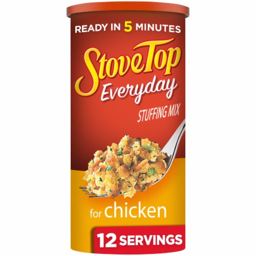 Stove Top Everyday Stuffing Mix for Chicken Dressing Perspective: front