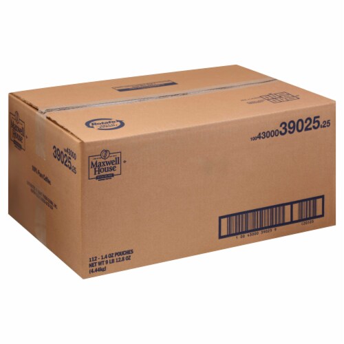 Maxwell House Special Delivery Ground Coffee, 1.4 Ounce Filter Pack -- 112 packs per case Perspective: front