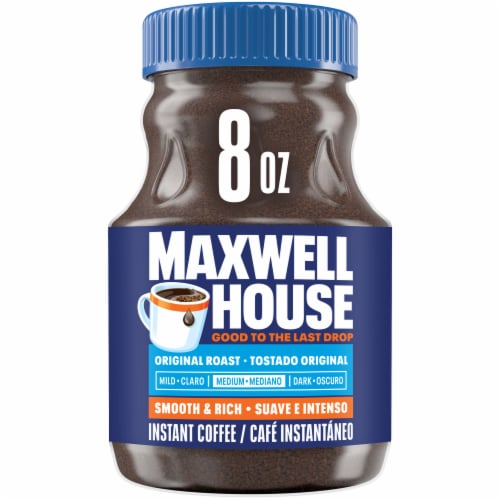 Maxwell House The Original Medium Roast Instant Coffee Perspective: front