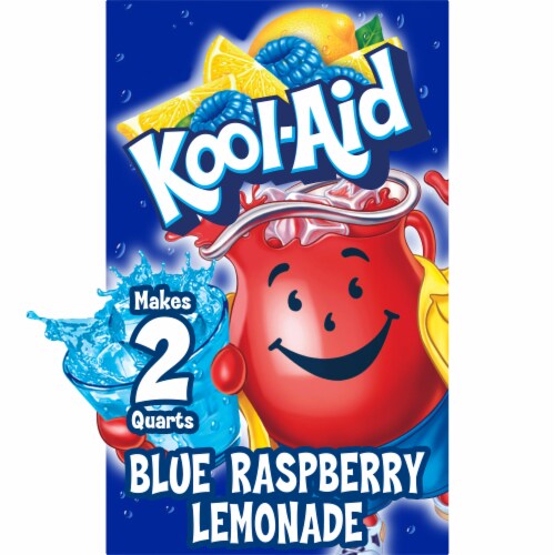 Kool-Aid Zero Sugar Blue Raspberry Lemonade Drink Mix Packet, 1 Packet