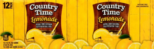 Country Time Lemonade Perspective: front