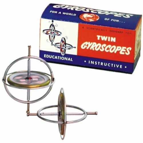Tedco Toys 00066 Twin Gyroscope Perspective: front
