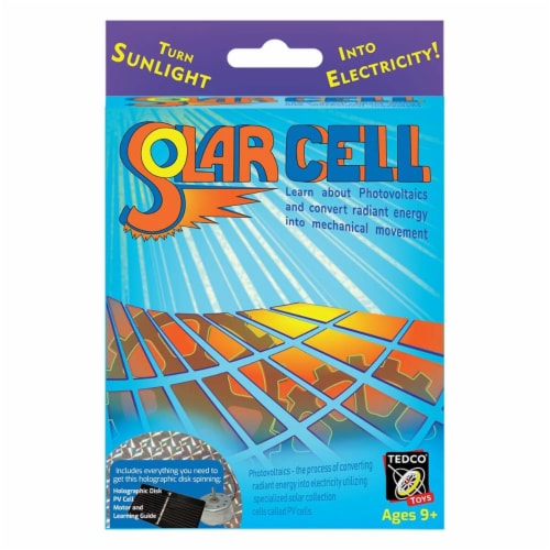 Tedco Toys 80004 Solar Cell Science Fun Kit Perspective: front