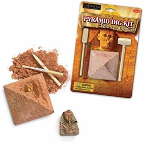 Tedco Toys 90002 Egyptian Pyramid Dig Kit Perspective: front
