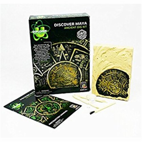 Tedco Toys 90092 Mayan Discover Dig Kit Perspective: front