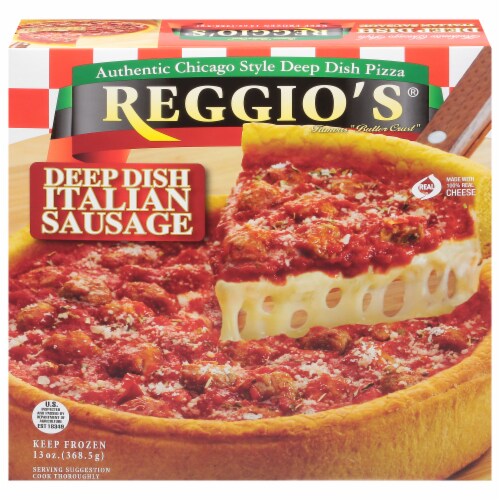 Reggio's® Sausage Pizza Perspective: front