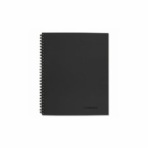 Cambridge Side Bound Guided Business Notebook Linen Meeting Notes