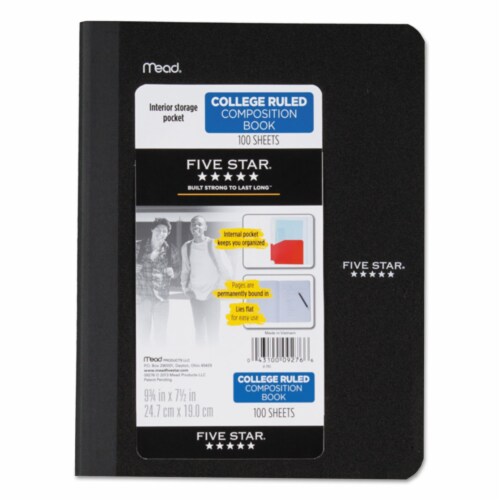 Five Star® NOTEBOOK,5STAR COMP,AST 09498 Perspective: front