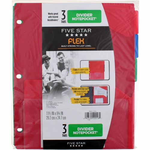 Five star flex divider notepocket 2025