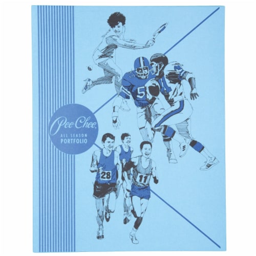 Mead® Color Talk Pee-Chee All Season Portfolio - Blue Perspective: front