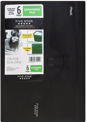 Five Star Letter Expanding File Perspective: front