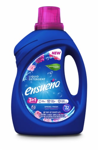 Ensueño Liquid Laundry Detergent – Spring Fresh Scent Perspective: front