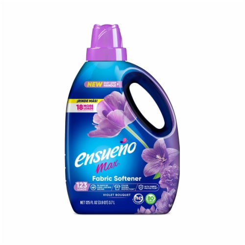 Ensueño® Max Violet Bouquet Biodegradable Fabric Softener Perspective: front