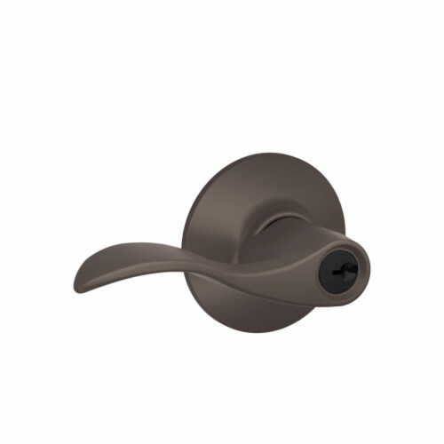 Schlage Accent Oil Rubbed Bronze Entry Lever ANSI Grade 2 KA4 1-3/4 in.