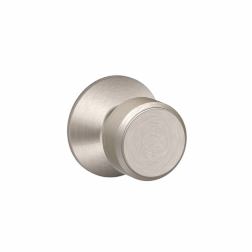 Schlage Bowery Satin Nickel Privacy Knob Right or Left Handed Schlage Bowery Satin Nickel Privacy Knob Right or Left Handed