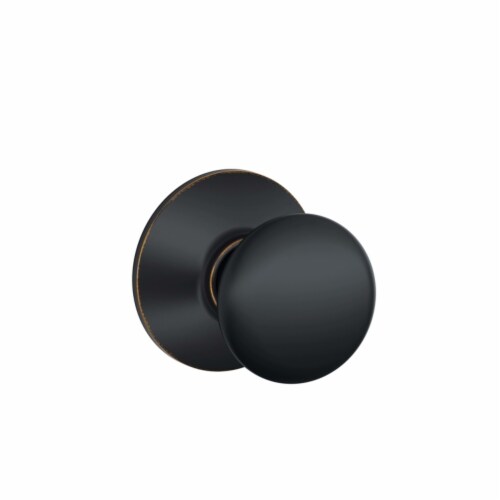 Schlage Plymouth Aged Bronze Entry Lockset ANSI Grade 2 1-3/4 in. Schlage Plymouth Aged Bronze Entry Lockset ANSI Grade 2 1-3/4 in.