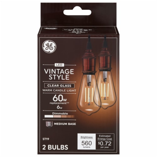 GE LED Light Bulbs Perspective: front