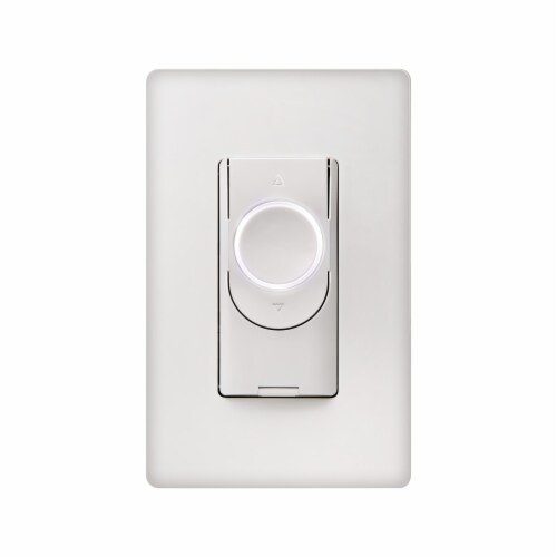 GE Smart Switch-Dimmer - White Perspective: front