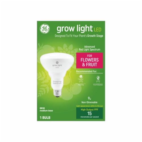 GE LED Grow Light Bulb Perspective: front