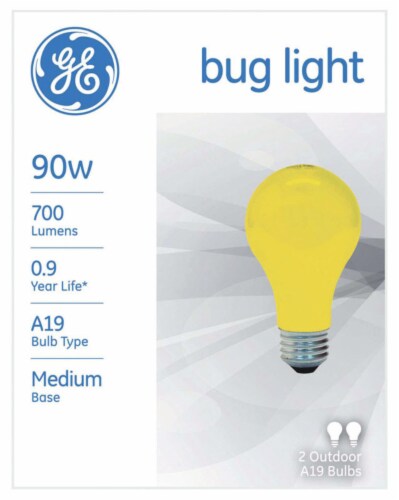 GE 90-Watt Bug Lite Outdoor Light Bulbs Perspective: front